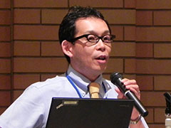 学会長の安藤千春氏